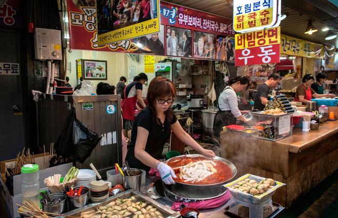 El mercado Gukje de Busan