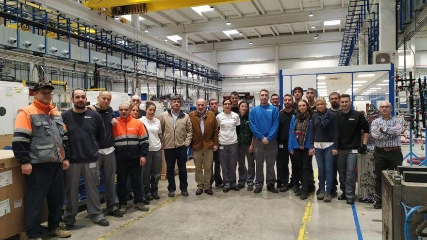 Sigit supera los cien trabajadores un año después de inaugurar sus nuevas instalaciones en Calatayud