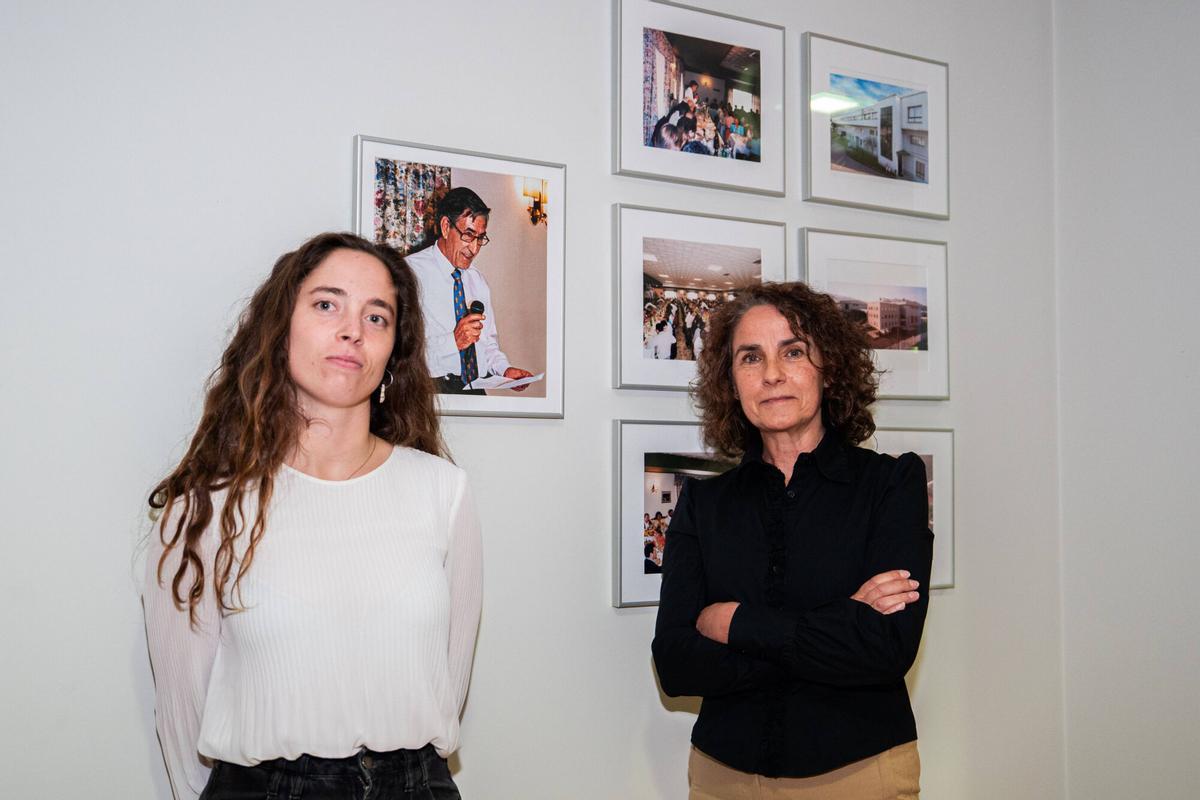 entrevista a becadas por la fundacion francisco jose traspuesto miguel. en navia, vigo