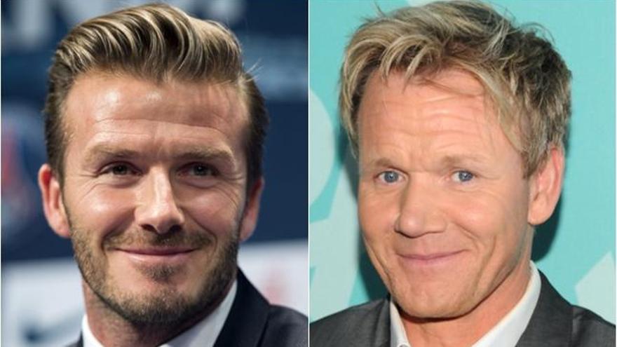 David Beckham y Gordon Ramsay abren juntos su nuevo restaurante