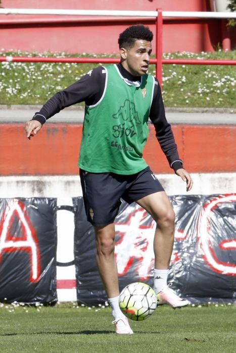 Entrenamiento del Sporting