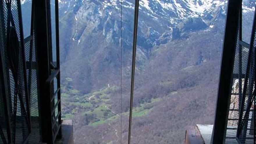 El teleférico de Fuente Dé, en Cantabria.