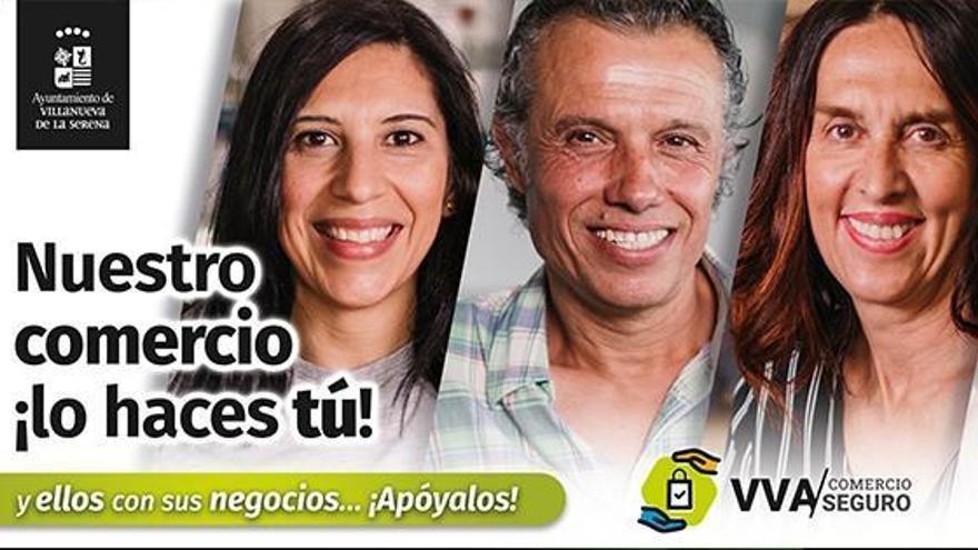 Los comerciantes son protagonistas en la campaña ‘Villanueva, Comercio Seguro’