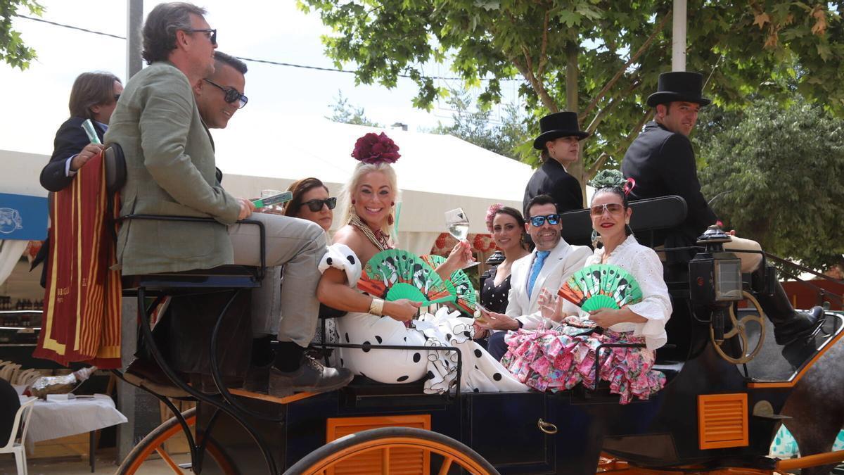 El ambiente tranquilo del lunes de Feria en Córdoba