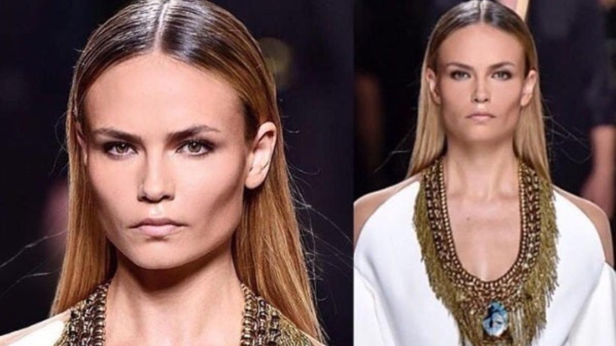 Natasha Poly para Balmain