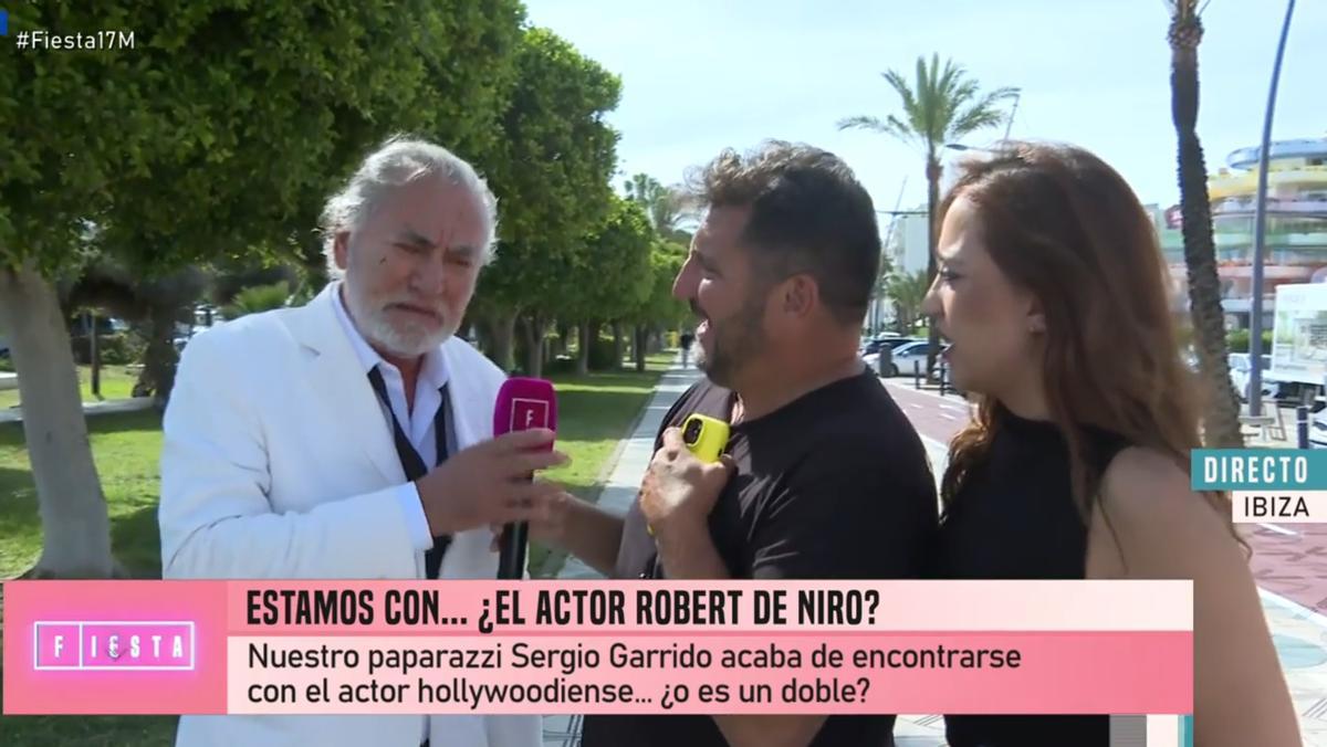 Captura de imagen del programa de Telecinco 'Fiesta'.