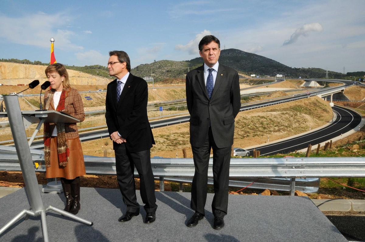 Acte inaugural de l'Eix Diagonal, el desembre del 2011