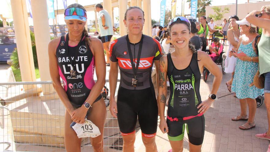 Guillem Soler y Chloe Serra se proclaman campeones de Baleares de triatlón olímpico