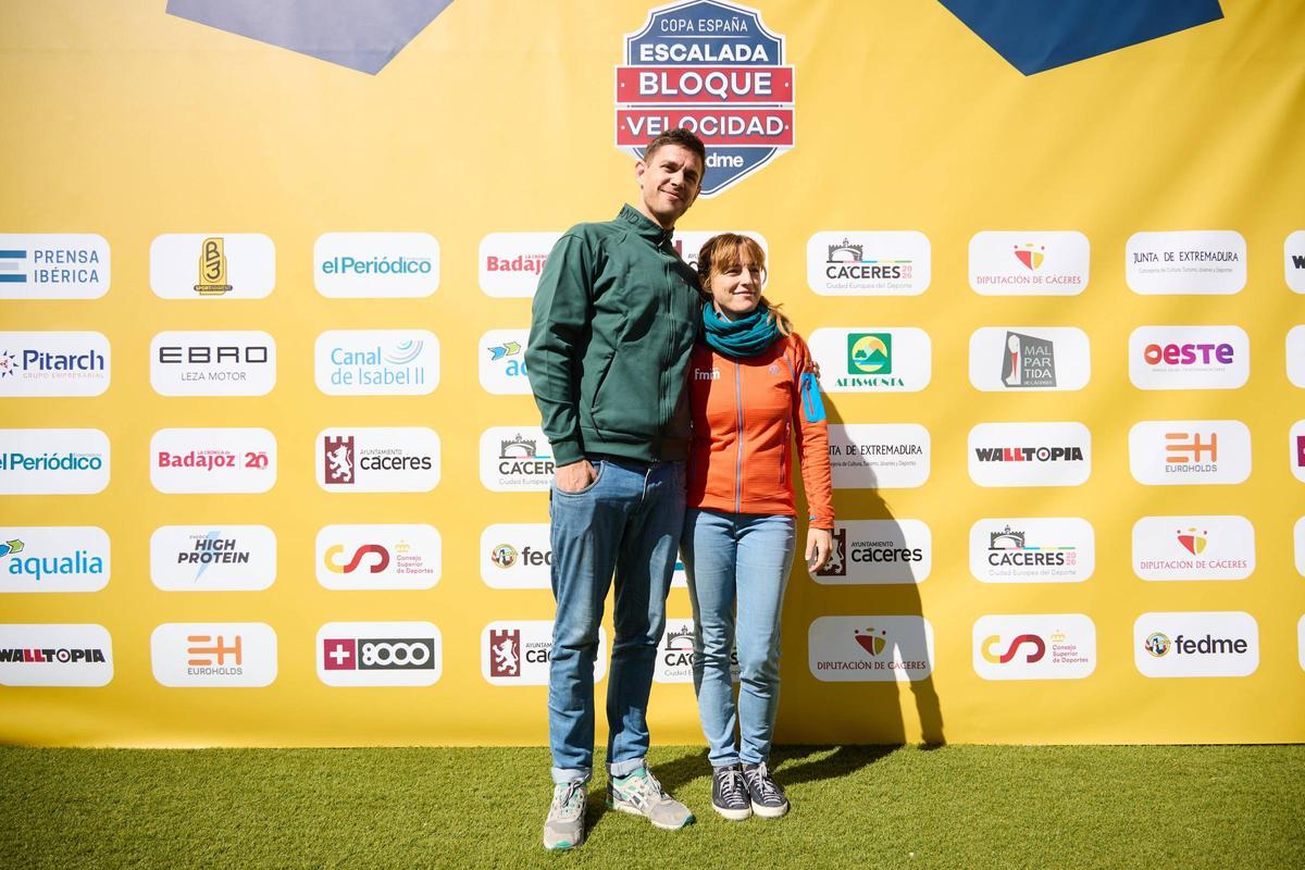 Galería | Instantáneas del arranque de la segunda jornada de la Copa de España de escalada en Cáceres