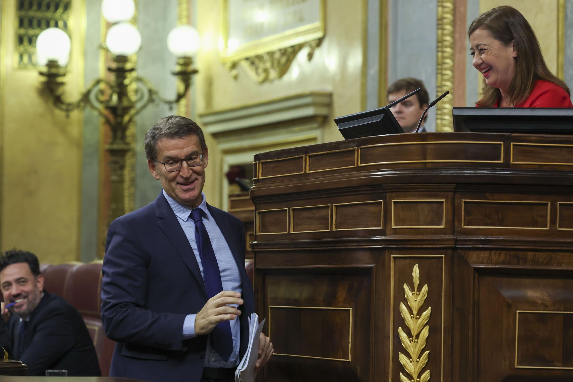 Primer día del debate de investidura en el Congreso de los Diputados