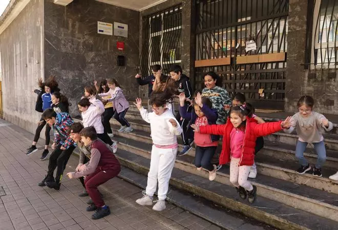 La comunidad del Rey Pelayo festeja su vuelta al cole más deseada (en imágenes)