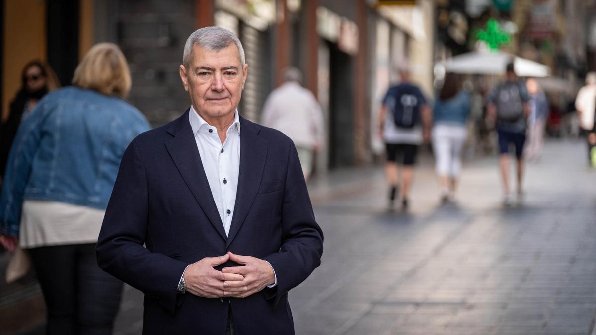 Abbas Moujir, presidente de Fauca (Federación de Áreas Urbanas de Canarias).