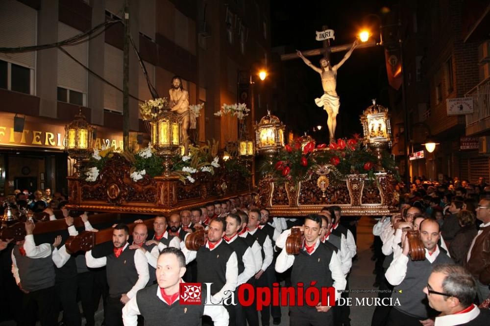 Encuentro en Lorca del Cristo de la Sangre, Señor de la Penitencia y la Virgen de la Soledad