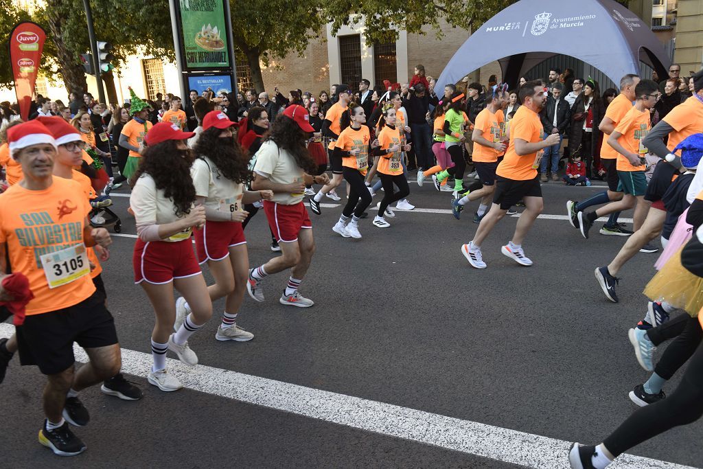 La San Silvestre 2025 en Murcia, en fotografías