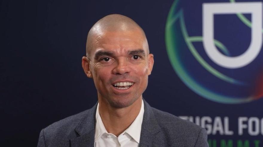 Pepe:"Espero que Cristiano siga muchos años más"
