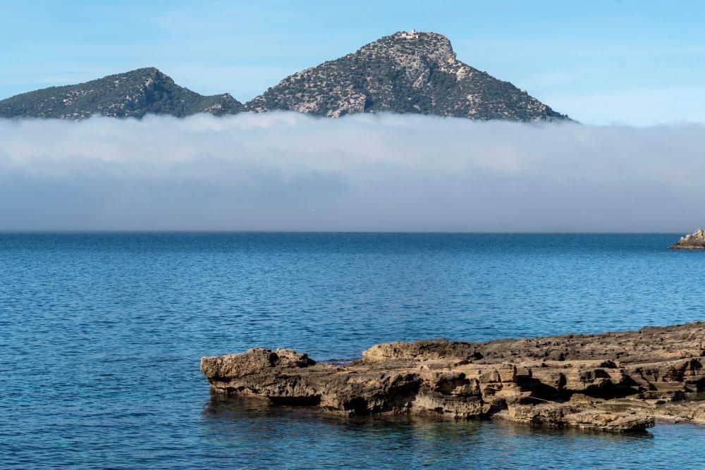 La niebla cubre Mallorca y no se irá hasta mañana