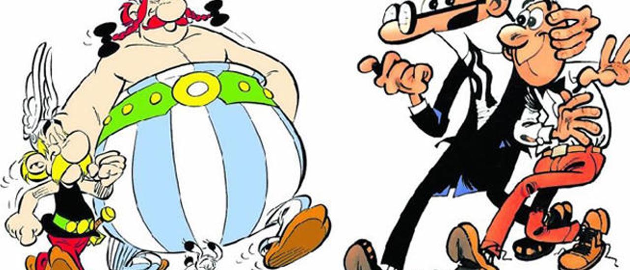 Mortadelo se disfrazó de Astérix