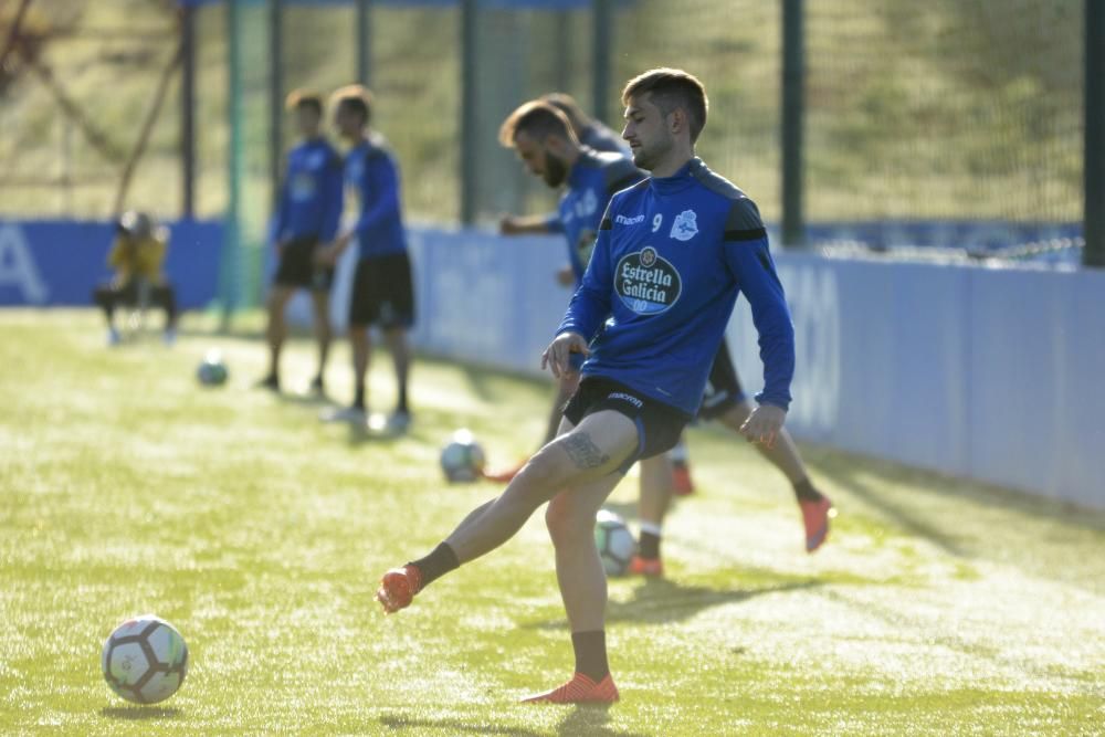 Entrenamiento del Deportivo 20 de octubre