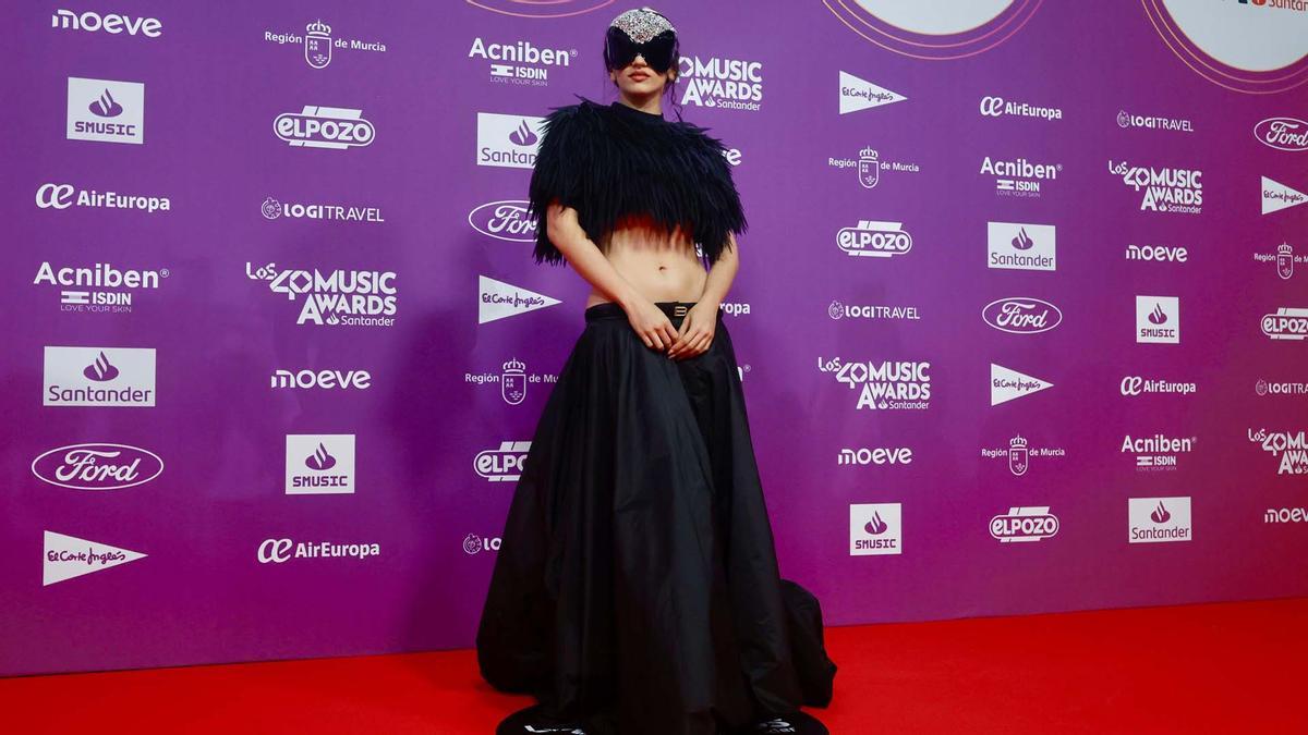 La alfombra roja de los 40 Music Awards en el Roig Arena de Valencia