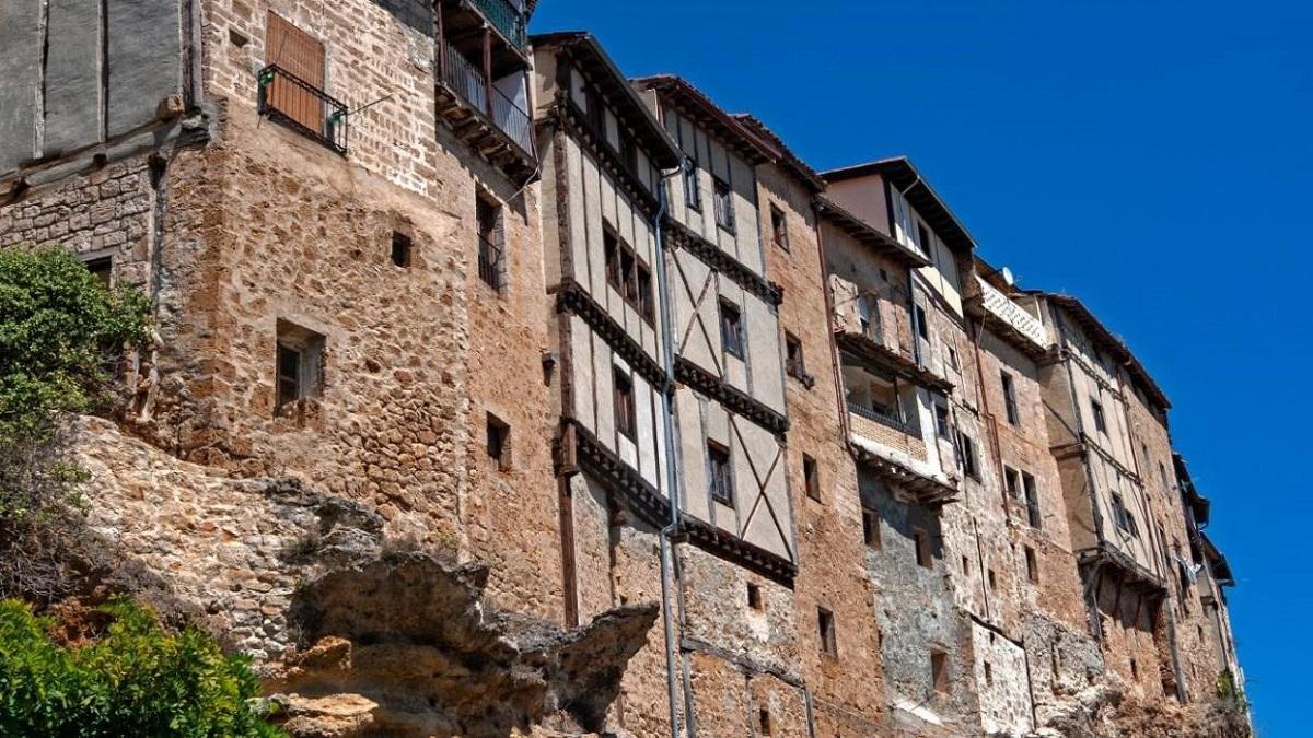 Casas colgadas en Frías.