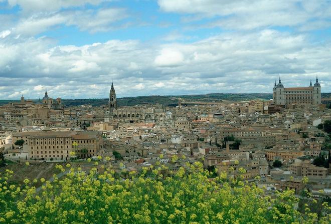 Vista panorámica de Toledo, España