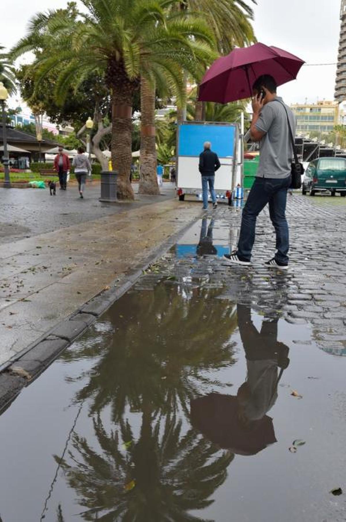 Lluvias en Las Palmas de Gran Canaria