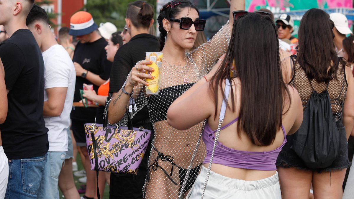 Ambiente en el último Reggaeton Beach Festival, en Avilés