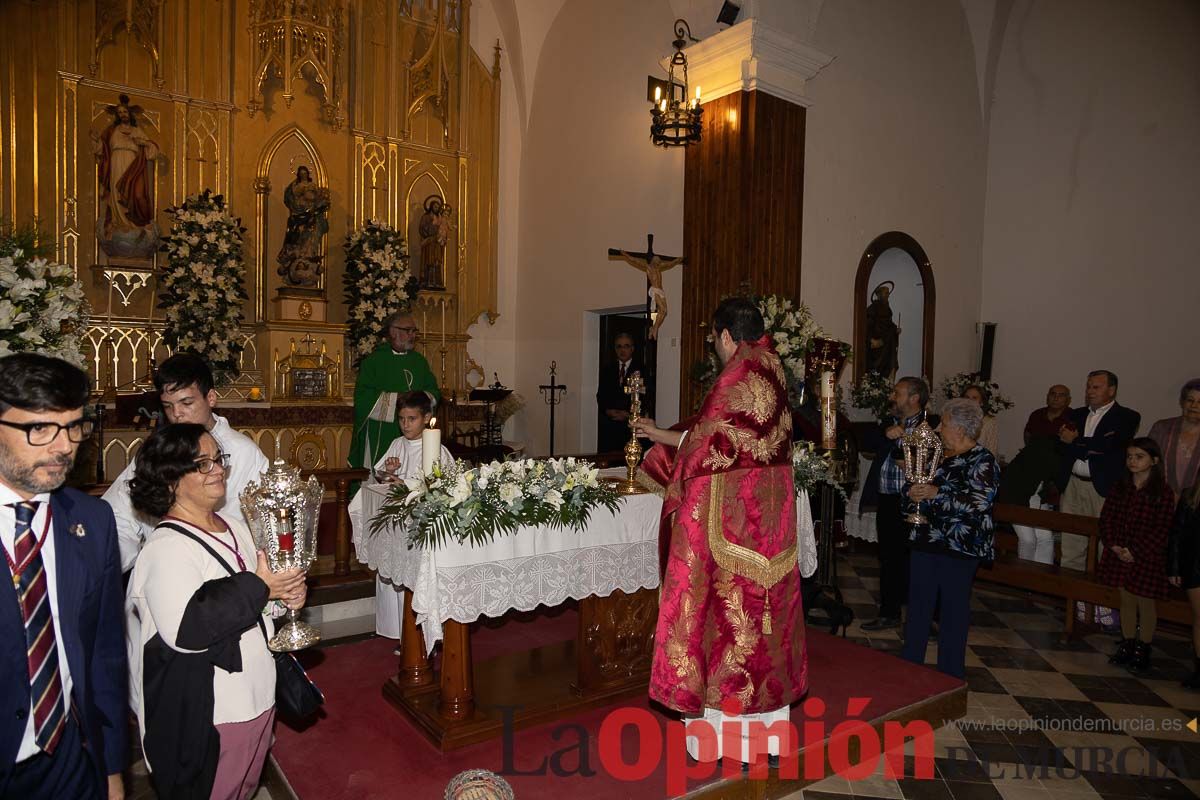 Visita de la Vera Cruz a las pedanías de Caravaca y Moratalla