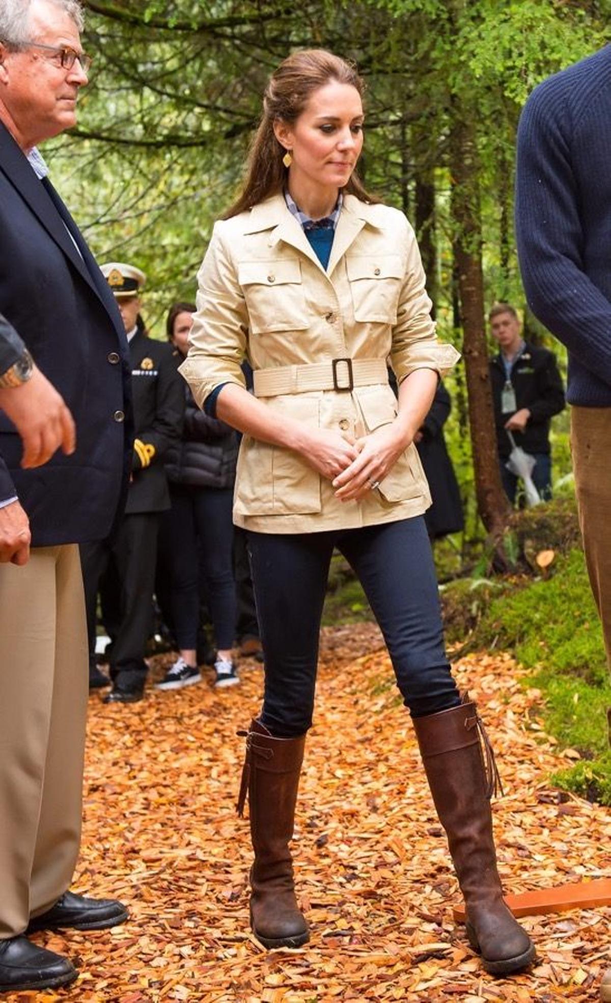 Los Duques de Cambridge en su visita a Canadá, look casual