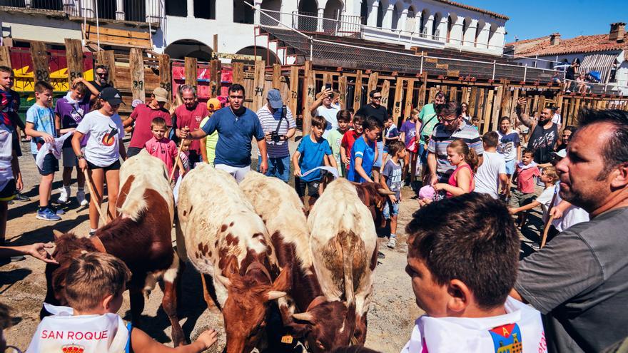 Garrovillas: sin miedo al toro desde niños