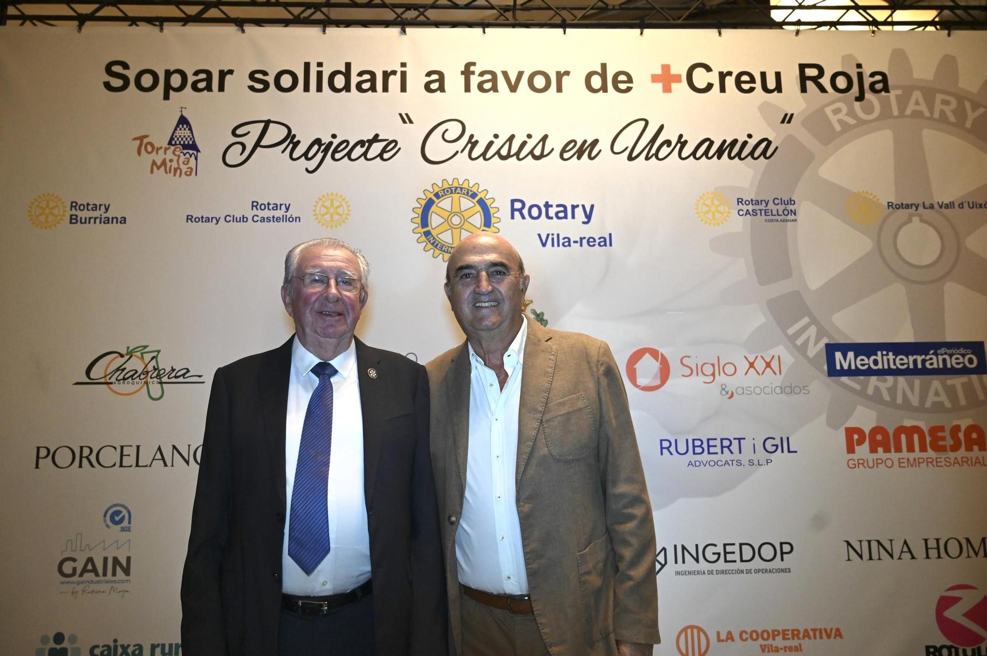 Las mejores fotos de la cena solidaria del Rotary Club Vila-real