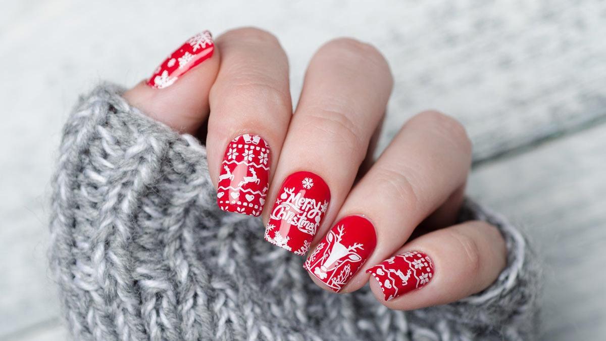 Las cuatro mejores (y más fáciles) ideas de 'nail art' navideño