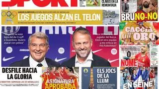 Metodología Flick, del Sena hacia el oro, Bru'NO-NO' en el United y el nuevo hombre gol del Benfica, en las portadas