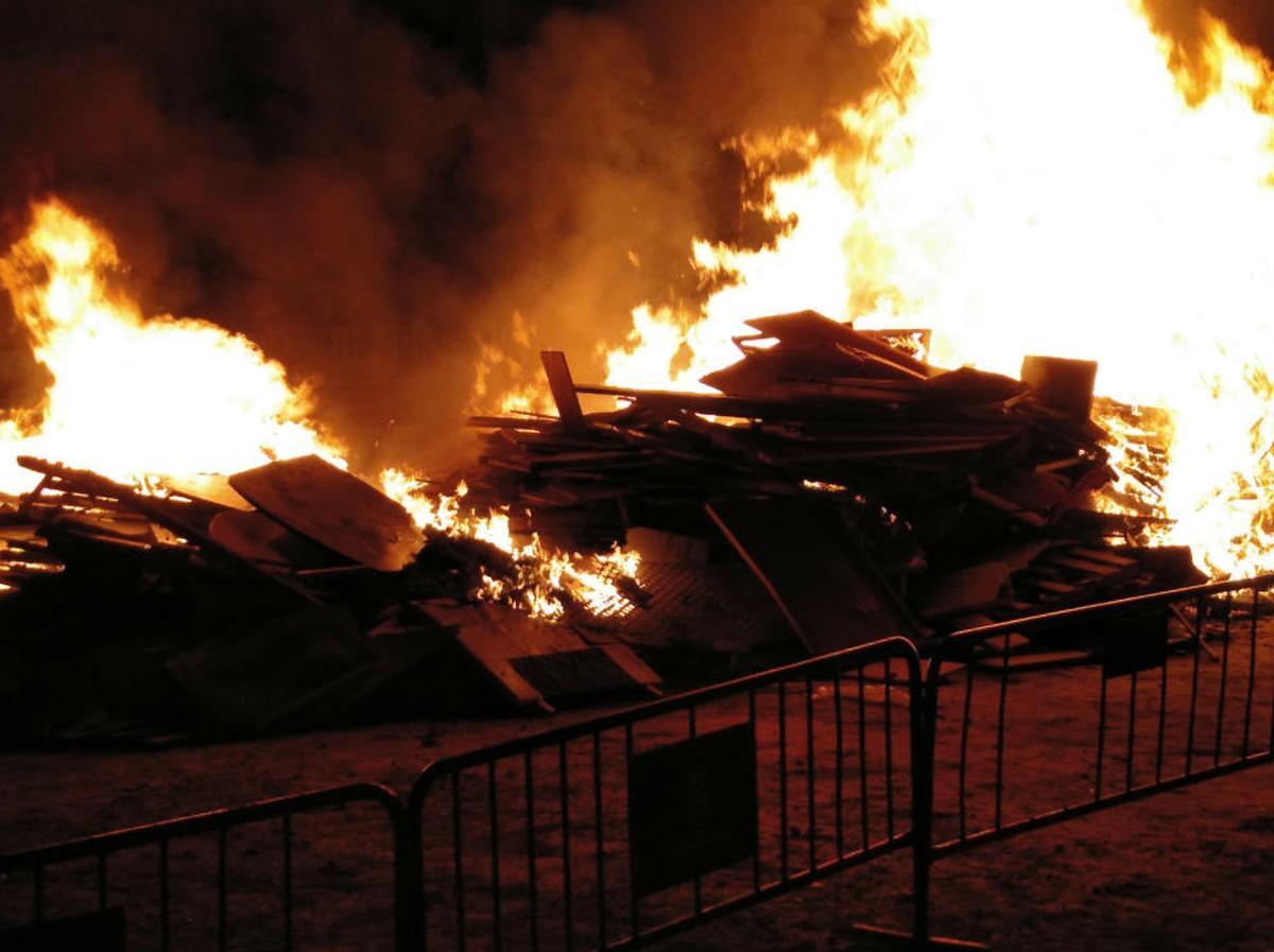Cremà de la Hoguera Lloixa de Sant Joan d''Alacant