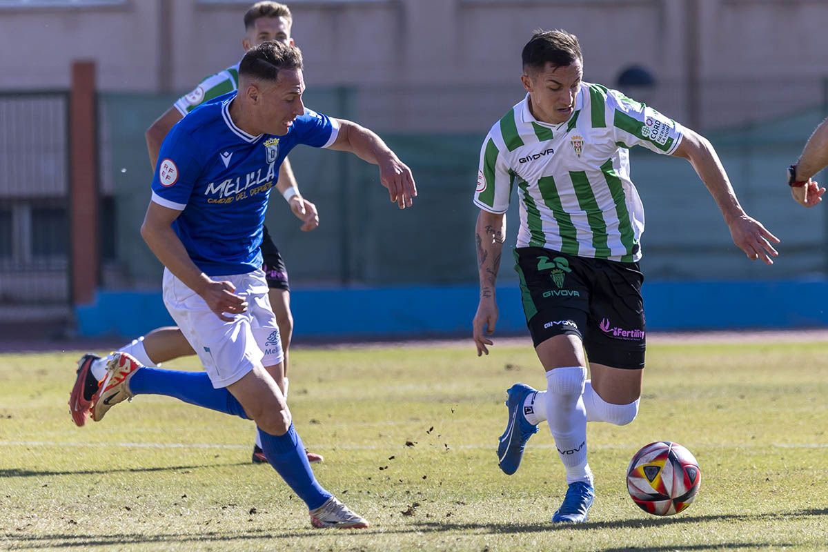 Melilla - Córdoba CF : el partido de Primera Federación, en imágenes