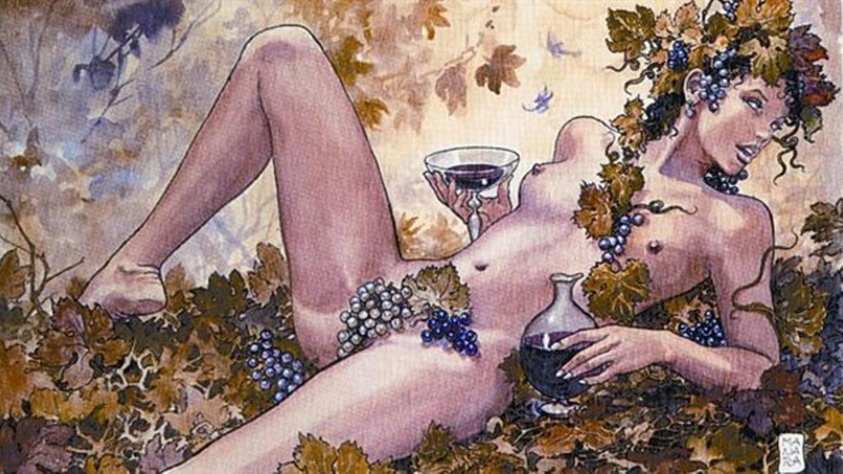 Milo Manara  ilustra el catálogo  de Vila Viniteca_MEDIA_1