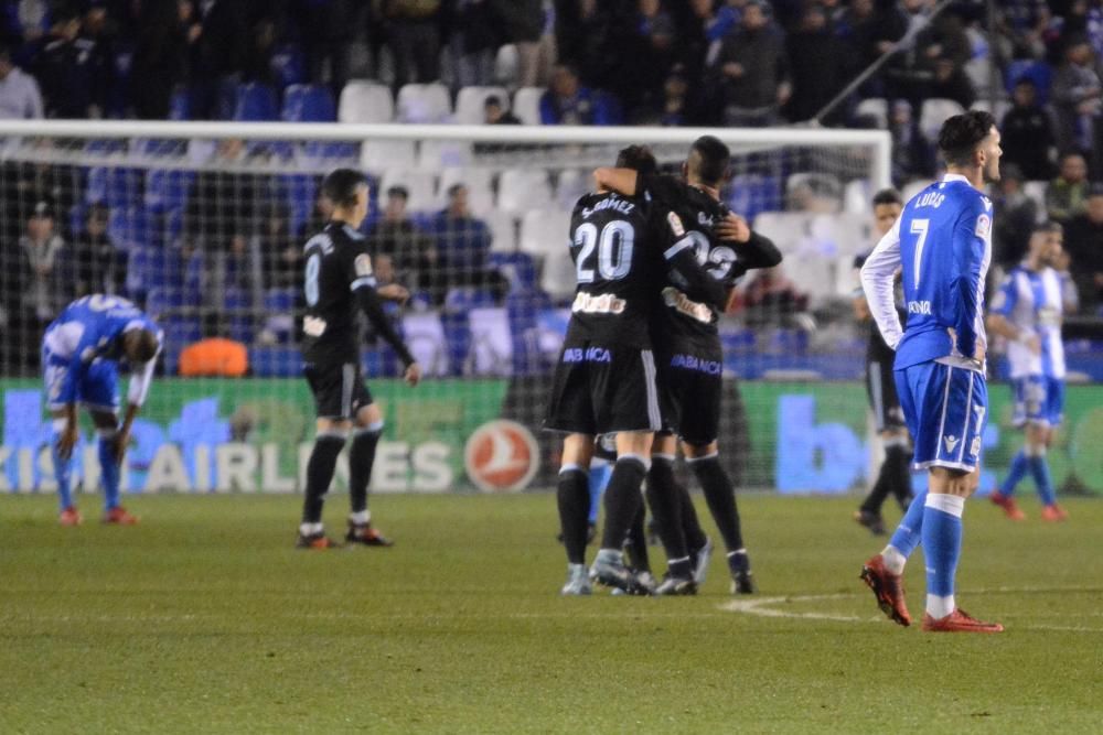 El Dépor cae ante el Celta en Riazor