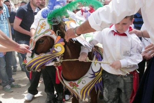 Bando de caballos y carrera de ponis en Caravaca de la Cruz