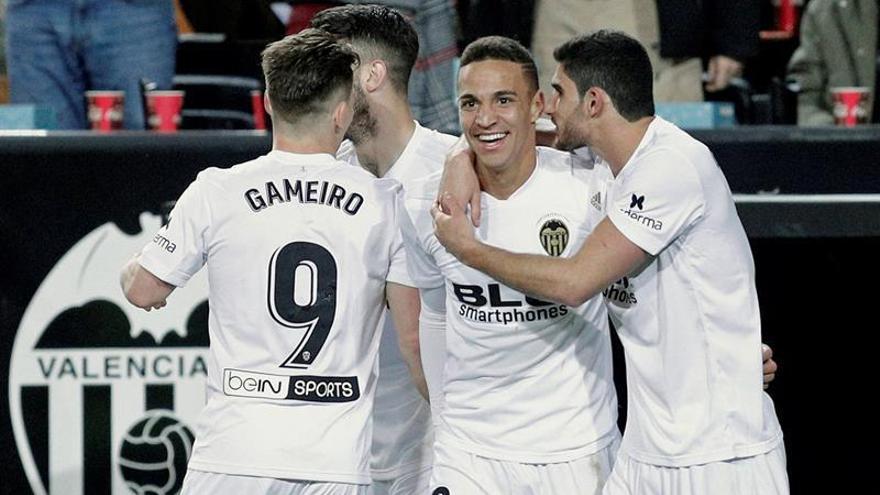 Un gol de Rodrigo mete al Valencia en la final