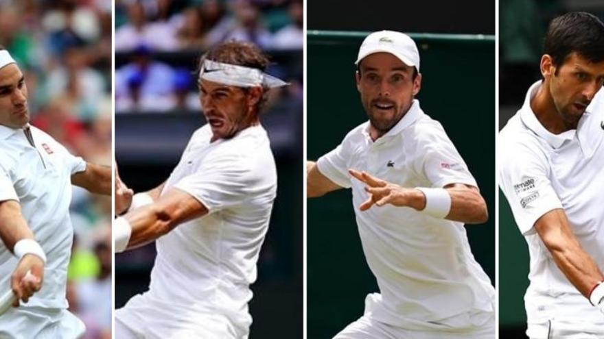 Nadal y Bautista buscan una histórica final española en Wimbledon