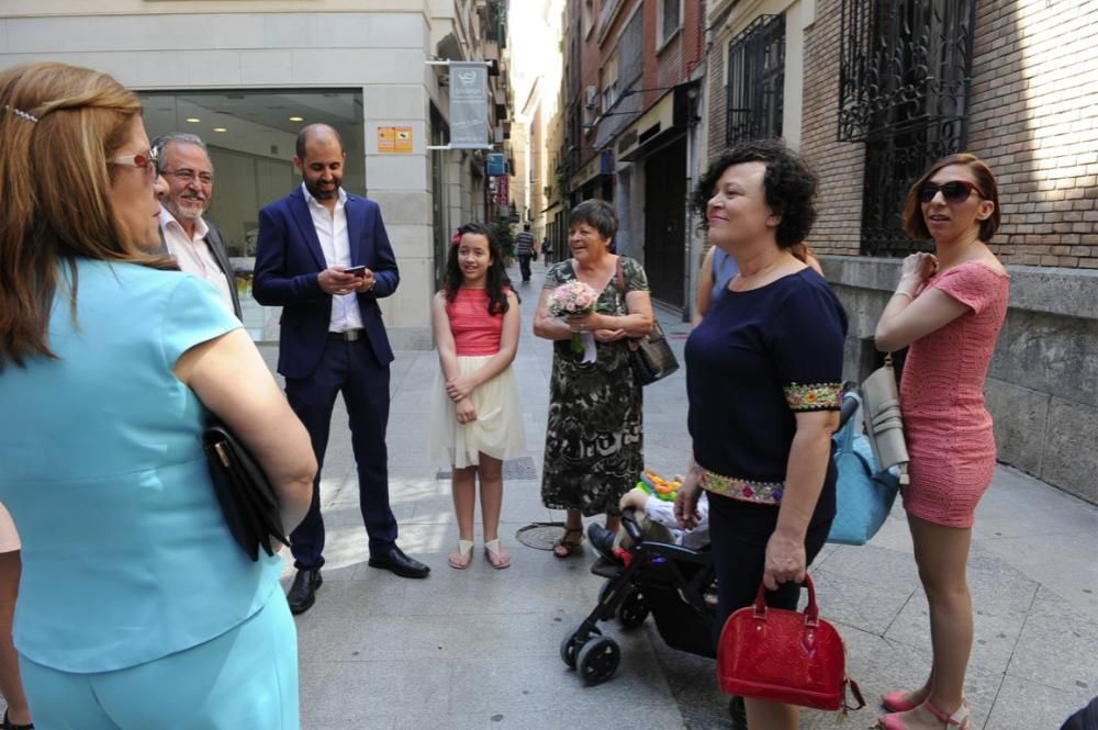 Primera boda en el Colegio Notarial de Murcia