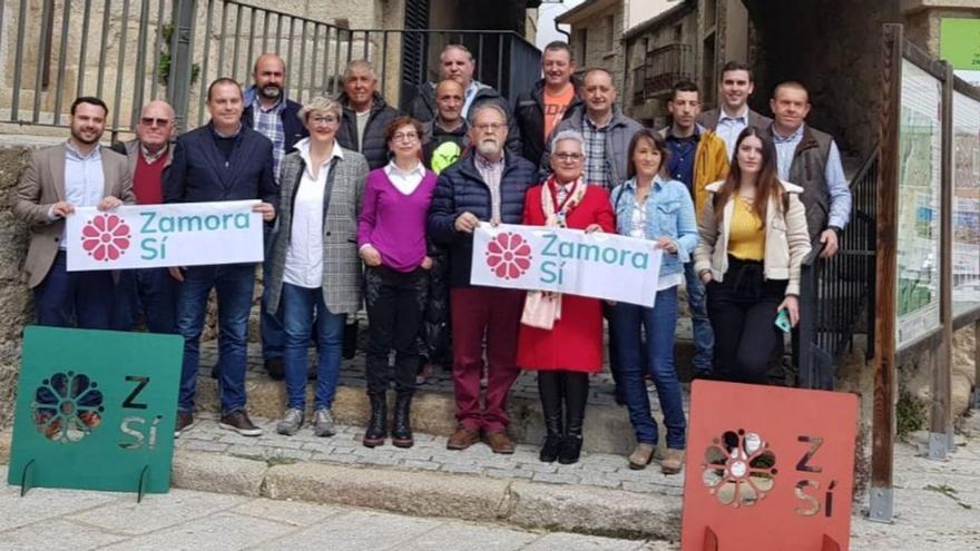 Zamora Sí presenta su candidatura en Fermoselle