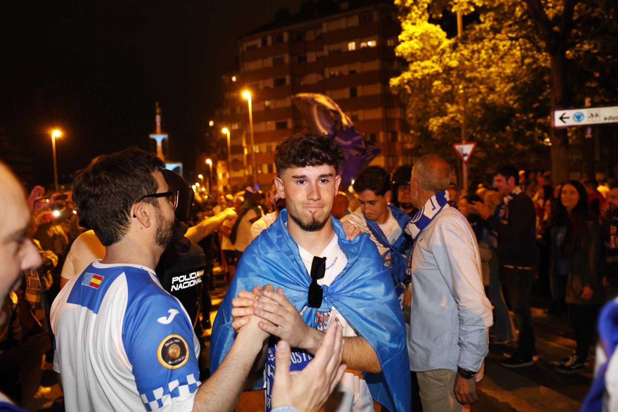 EN IMÁGENES: Locura en las calles de Avilés por el ascenso