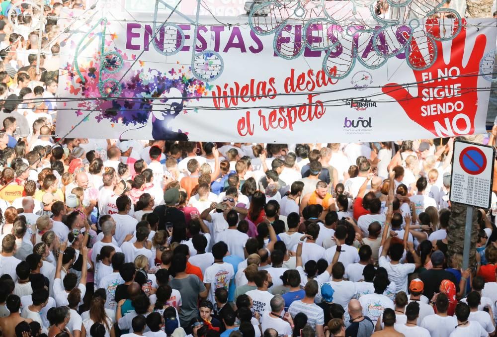 Tomatina de Buñol 2018.