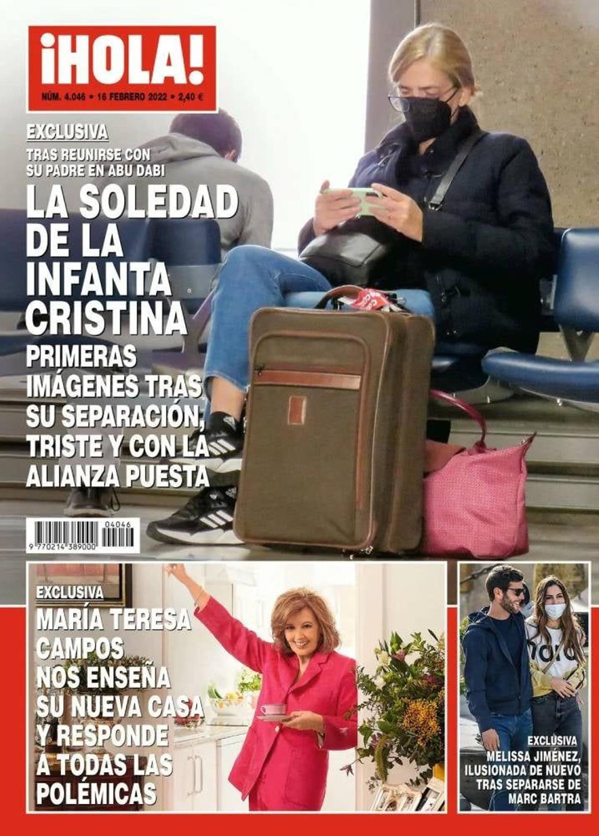 Portada de ¡HOLA!: 9 de febrero de 2022