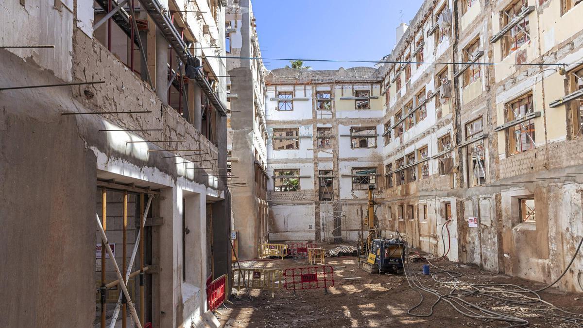 FOTOS | El antiguo edificio de Cecili Metel en Palma albergará la sede de la Agencia de Salud Pública de Baleares