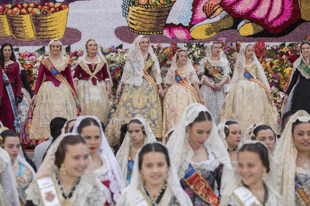 Fallas 2019: Ofrenda en Borriana