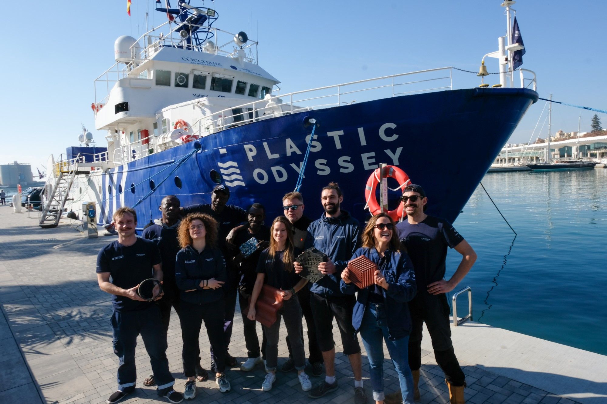 El Puerto de Málaga recibirá al Plastic Odyssey