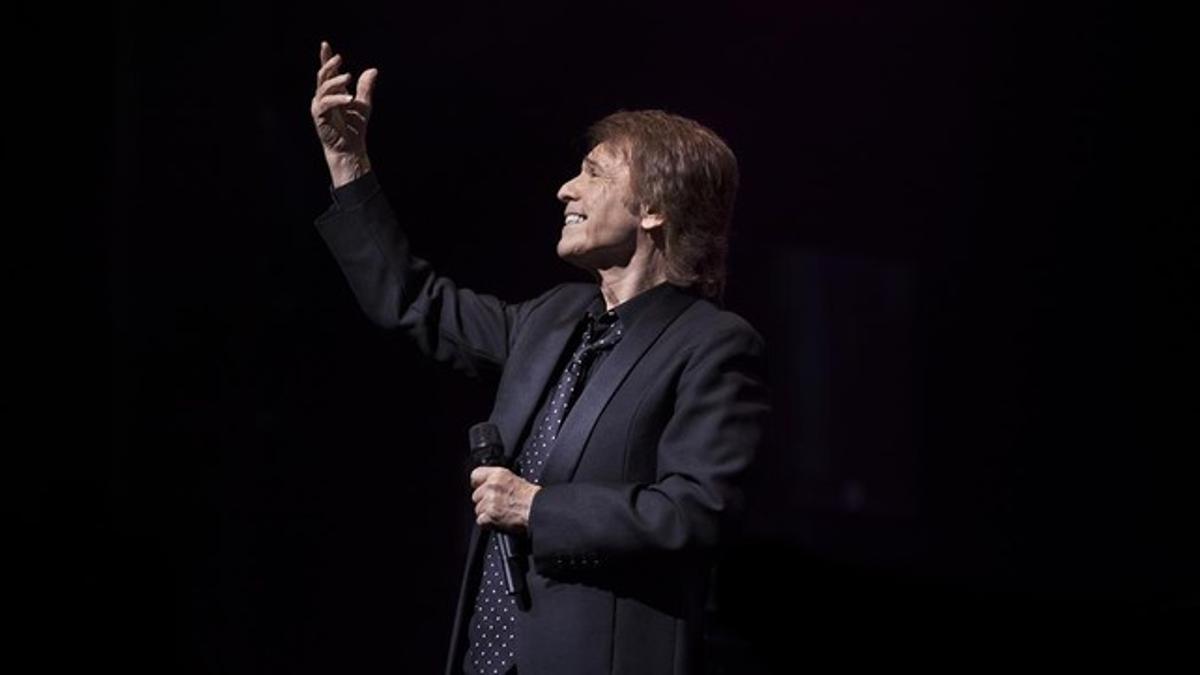 Raphael, en el escenario del Liceu.