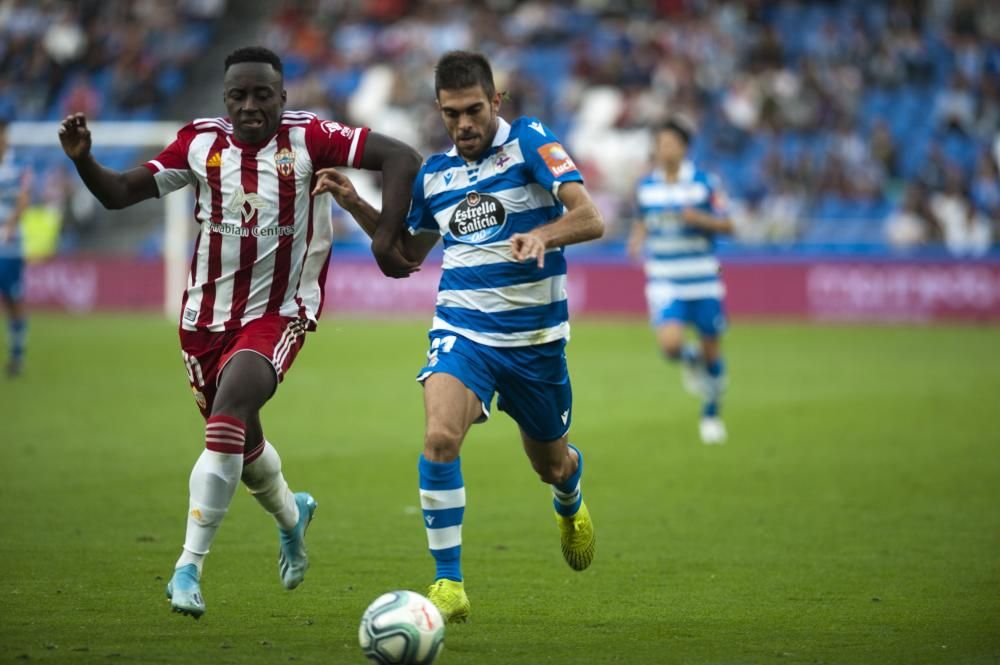 El Dépor empata en Riazor ante el Almería